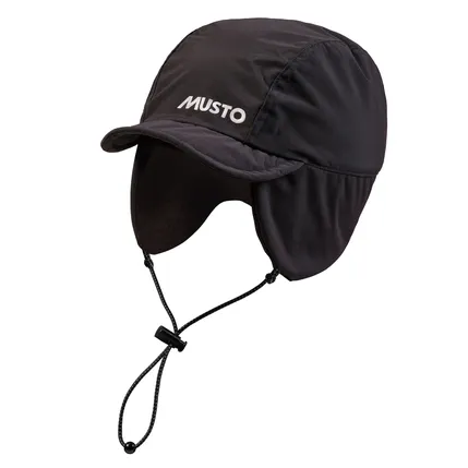 Musto MPX Fleece vedenpitävä lippis, musta