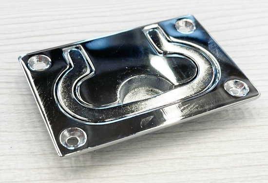 Luukkurengas kromattu, 54 x 77 mm 