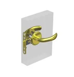 Southco ovenlukko kahvalla, messinki vasen