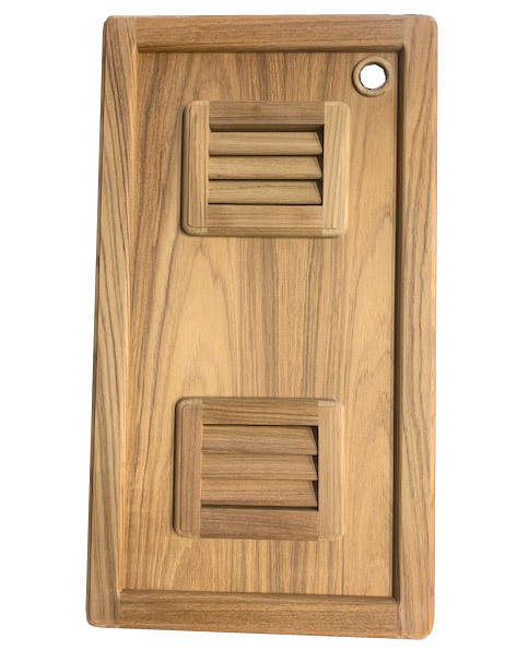 Kaapin ovi, aukko L301 x K541 mm vasen, venttiilit