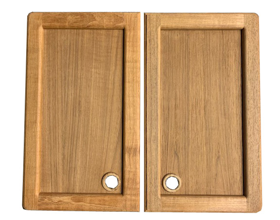 Kaapin ovi, aukko L459 x K373 mm vasen + oikea