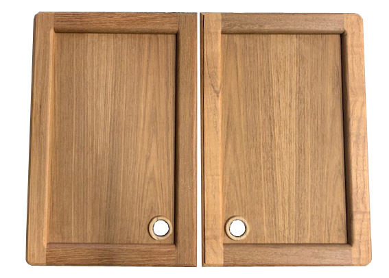 Kaapin ovi, aukko L515 x K376 mm vasen + oikea