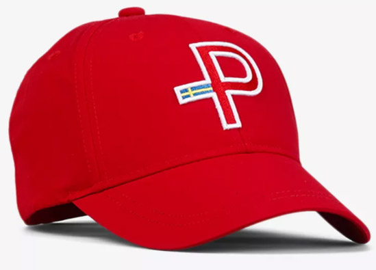 Pelle fast dry lippis, punainen 