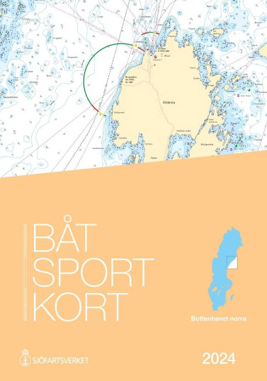 Båtsportkort Bottenhavet Norra 2024 Sikeå - Sundsvall