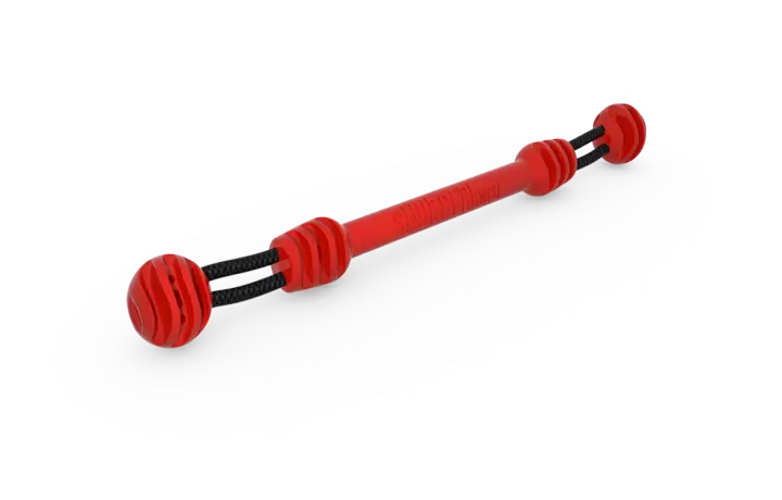 Kiinnitysjoustin 2kpl Snubber Twist, punainen 