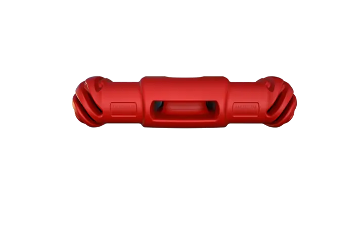 Lepuuttajakiinnike Snubber 2 kpl punainen 