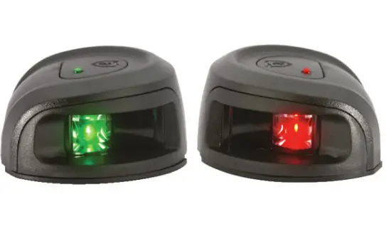 Kulkuvalo LED, punainen+vihreä Attwood NV1010