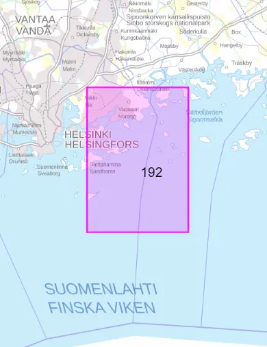 Satamakartta S192, Vuosaari