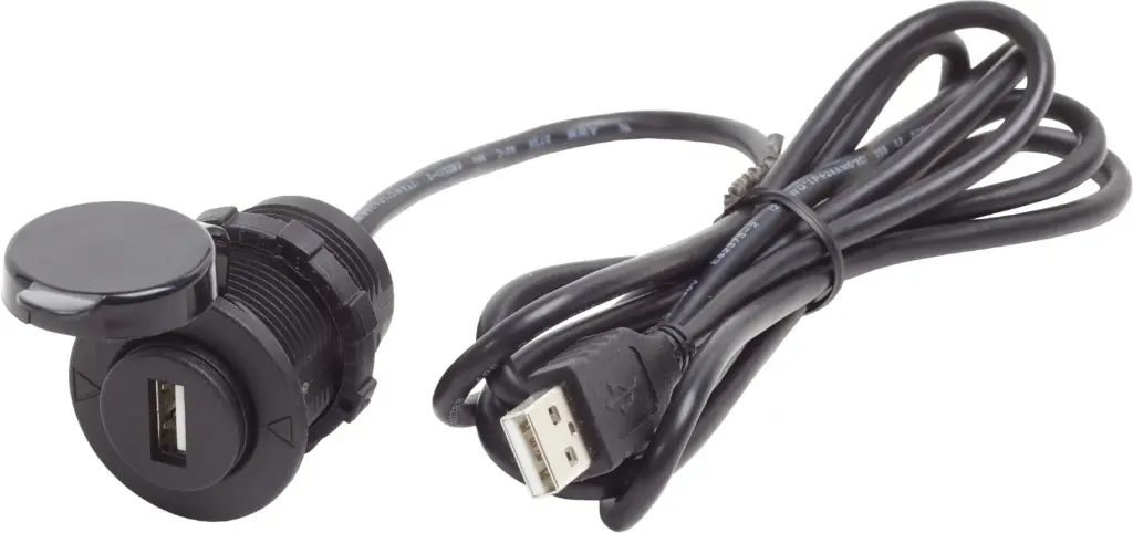 USB 2.0, 12VDC jatko 1,5m