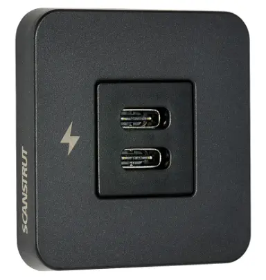 TILE USB-C / USB-C LATURI 12/24V
