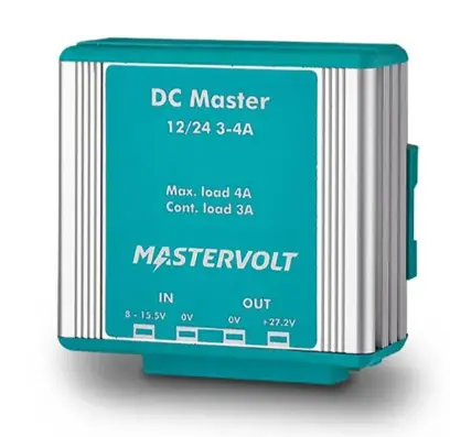 DC Master 12/24 - 3A, muuntaja