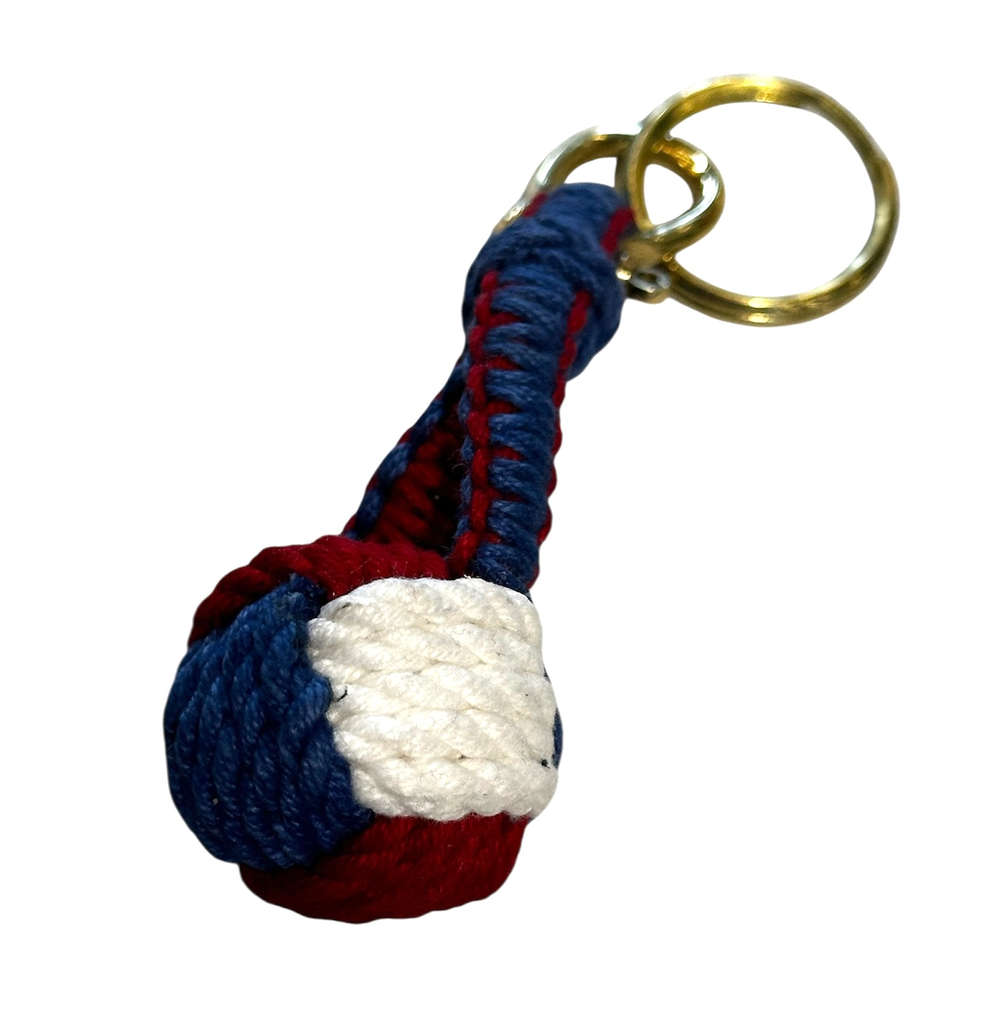 Avaimenperä, apinannyrkki, punainen/valkoinen/sininen