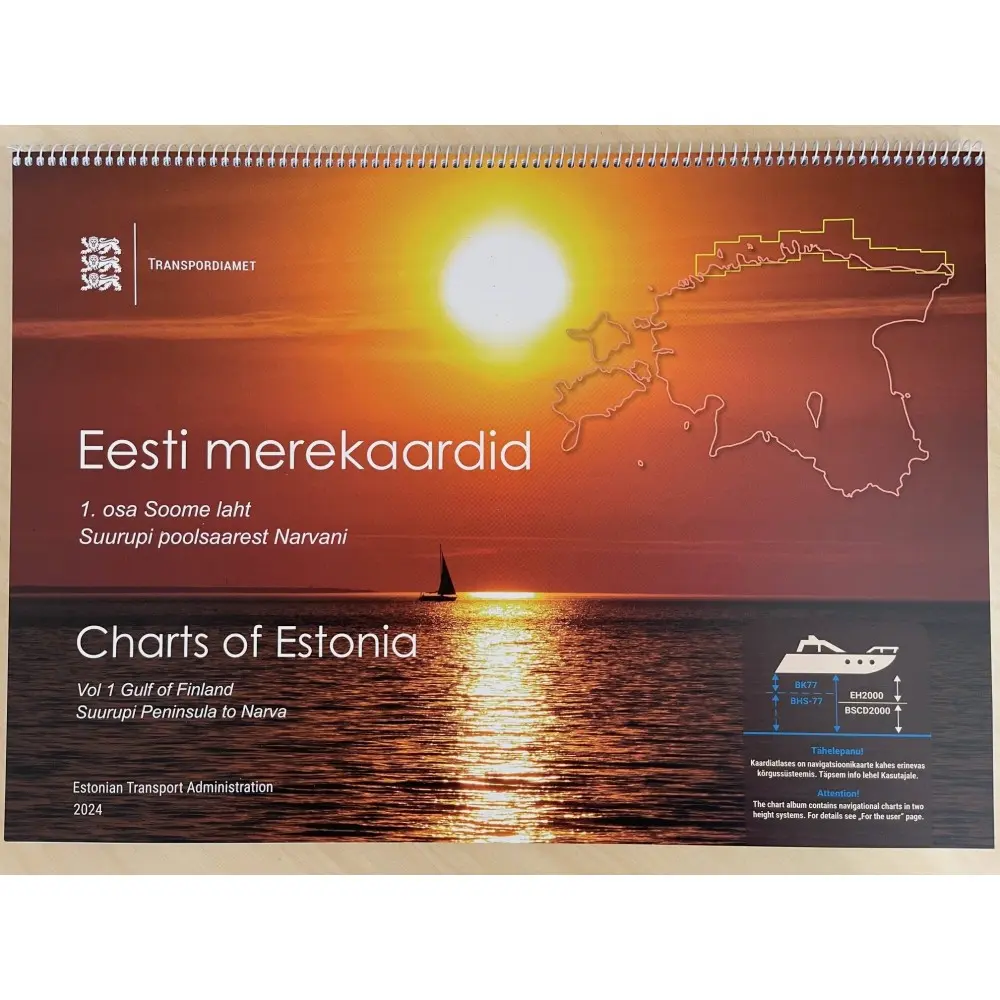 Karttasarja Charts of Estonia, vol 1