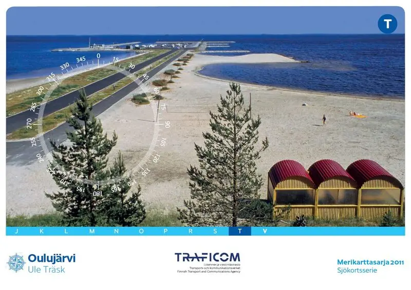 Merikarttasarja T, Oulujärvi