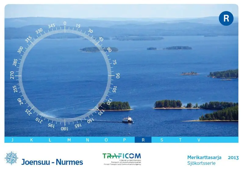 Merikarttasarja R, Joensuu - Nurmes