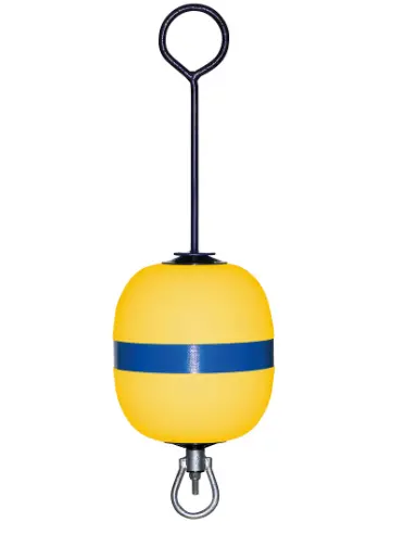 Kiinnityspoiju tangolla, keltainen