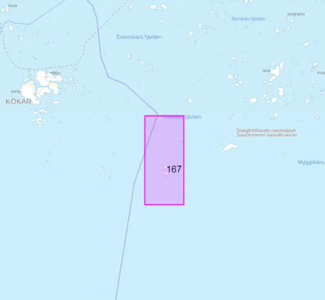 Satamakartta 167, Utö
