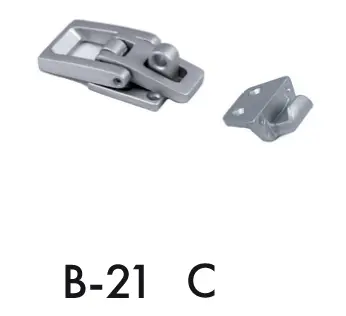 Luukun salpa, vastakpl kulmalla