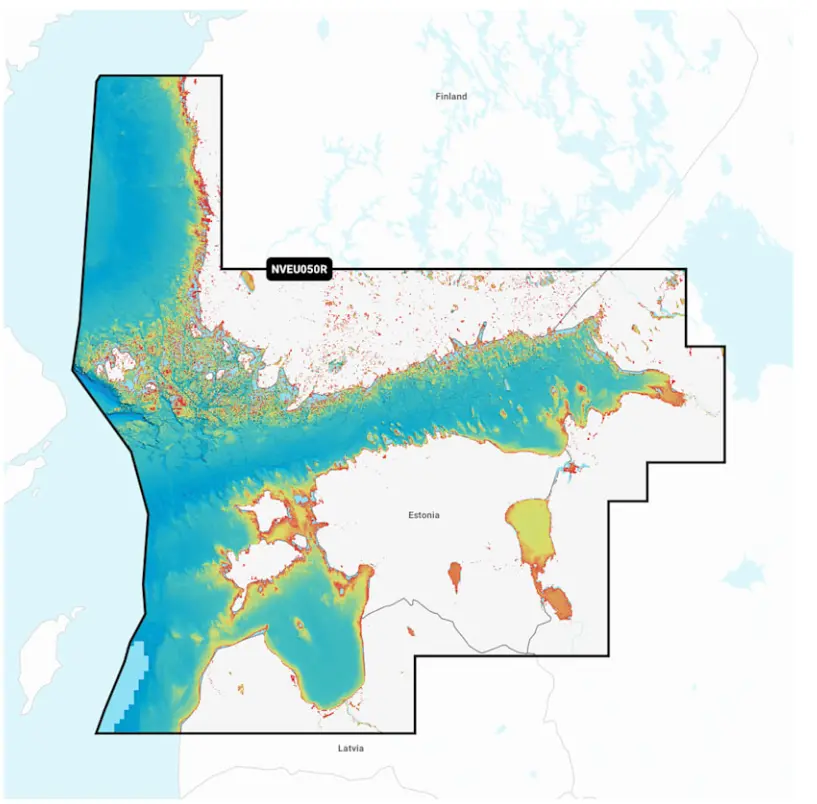Suomenlahti ja Riika - Marine Charts