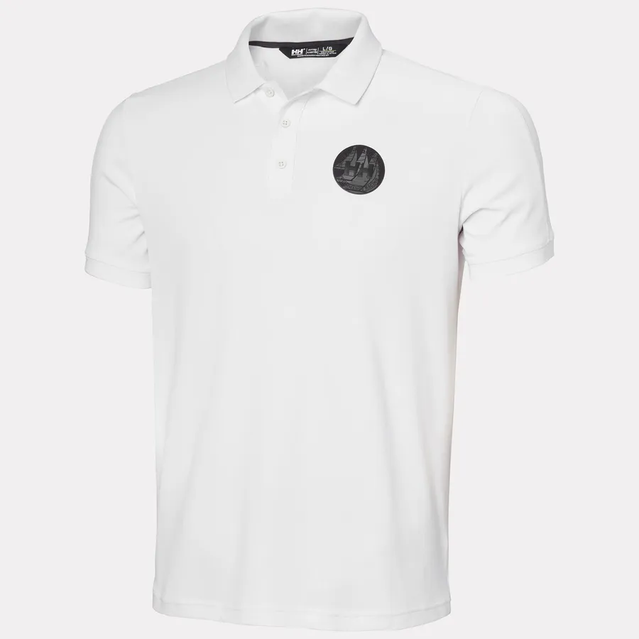 HH Race Polo, valkoinen