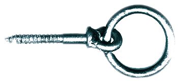 Venerengas Galvanoitu puukierteellä 10 x 75 mm