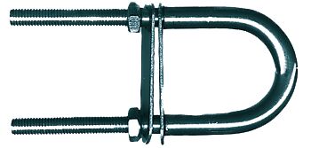 Trailerikoukku 12 x 75 mm, AISI316 