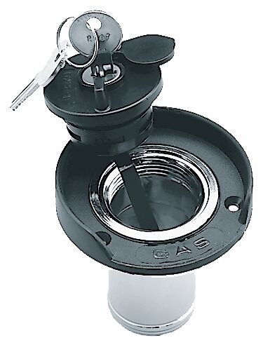 Kansiruuvike polttoaine, lukittava 