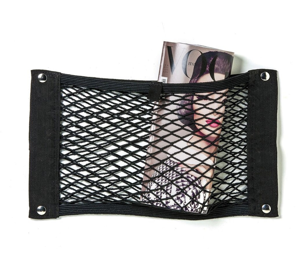 Verkkotasku musta, 400x250mm 