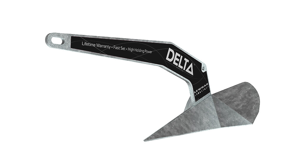 Delta-ankkuri 4 kg, galvanoitu 