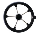 Ohjauspyörä 360mm, urakkanupilla