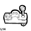 Kaapelinkiinnike L-14 30336H 