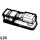 Kaasukaapelinhela L 25 31906D 