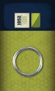 Rengas 3 x 25 mm, AISI 304 