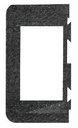 Päätykehys 466080, 34x58 mm 