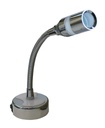 Lukuvalo LED, 1W, USB latauspistokkeella 