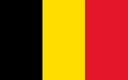 Vieraslippu Belgia 20 x 30 cm 