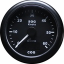 Nopeusmittari GPS, 60s, musta 