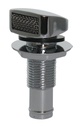 Huohotusventtiili 13 mm kromattu