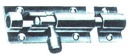 Työntösalpa Messinki/Kromattu, 25 x 75 mm 