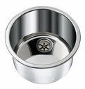 Pesuallas rst pyöreä Ø 260mm sisähalk. 285 ulkohalk. kork. 180