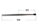 Kaidetolppa 25 x 520 mm 