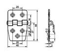 Sarana 40 x 60 mm AISI316