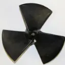 Potkuri 4hv 12mm akseli, 3-lap (8012/8024), komposiitti, Side-Power 41250