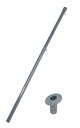 Lipputanko 97cm, upotettava magnettinen jalka 