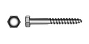 Täkkipultti 8 x 60 mm A4, 2 kpl/rasia