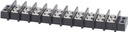 Kytkentäterminaali 10 piiriä 65 A, 46 x 204 mm