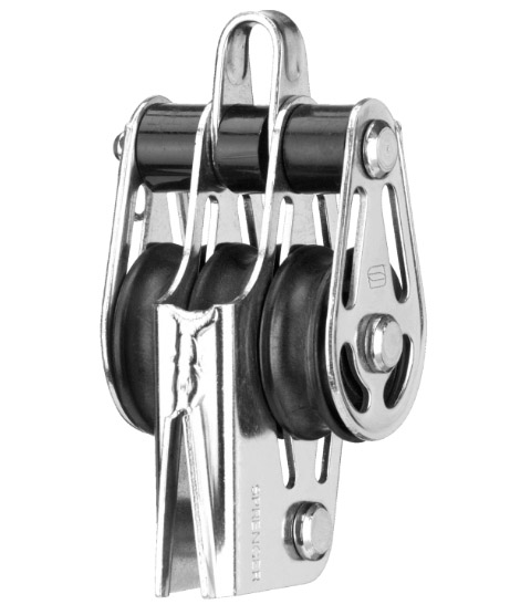 Ploki tripla 25 mm, hunsvotti, kiilalukko 4mm, Sprenger | Nautikulma