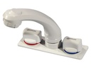 "RT2498 Mixer Combo (white) 1/2"" npt"