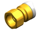 "WX1533 Adapter 1/2"" bsp-15mm Brass"