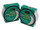 Hook&Loop teippi musta, 25mm x 1m